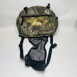 FIELDLINE Fly Fishing,Turkey Hunting Chest Rig Tackle Bag Pack Nylon/Mesh Camo